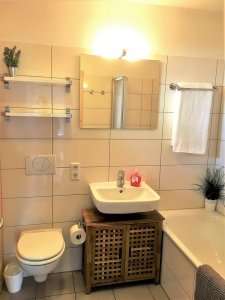 meerZeiten Ferienhaus Hygge Bad
