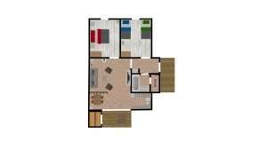 meerZeiten Ferienhaus Hygge Grundriß