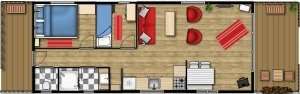Lottas meerZeit Grundriss