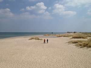 Am Strand bei Fischers meerZeit