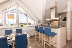 meerZeiten Penthouse Waterkant Essen / Küche