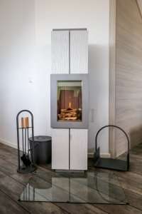 meerZeiten Penthouse Waterkant Kamin