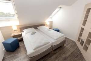 meerZeiten Penthouse Waterkant Schlafen