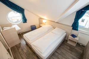 meerZeiten Penthouse Waterkant Schlafen
