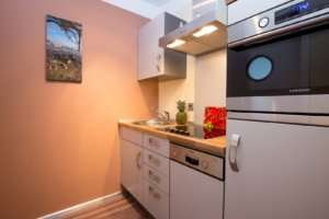 meerZeiten Appartement Typ H Küche