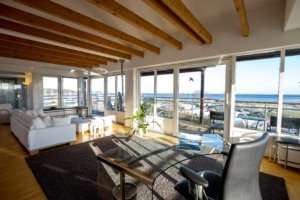 meerZeiten Penthouse für zwei Wohnzimmer