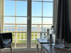 Traumhaus meerZeit Wohnzimmer mit Meerblick
