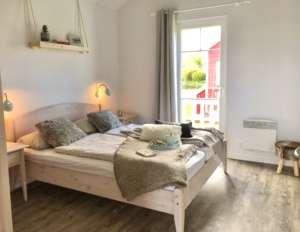meerZeit Ferienhaus Wolke 7 Schlafzimmer